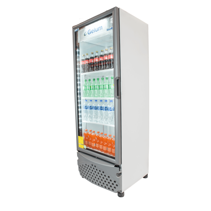 Enfriador vertical 1 puerta de cristal GELUM ENFR VR-20-G - Imagen 4