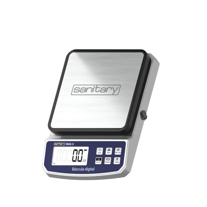 Báscula digital 3 Kg SANITARY BGS-03